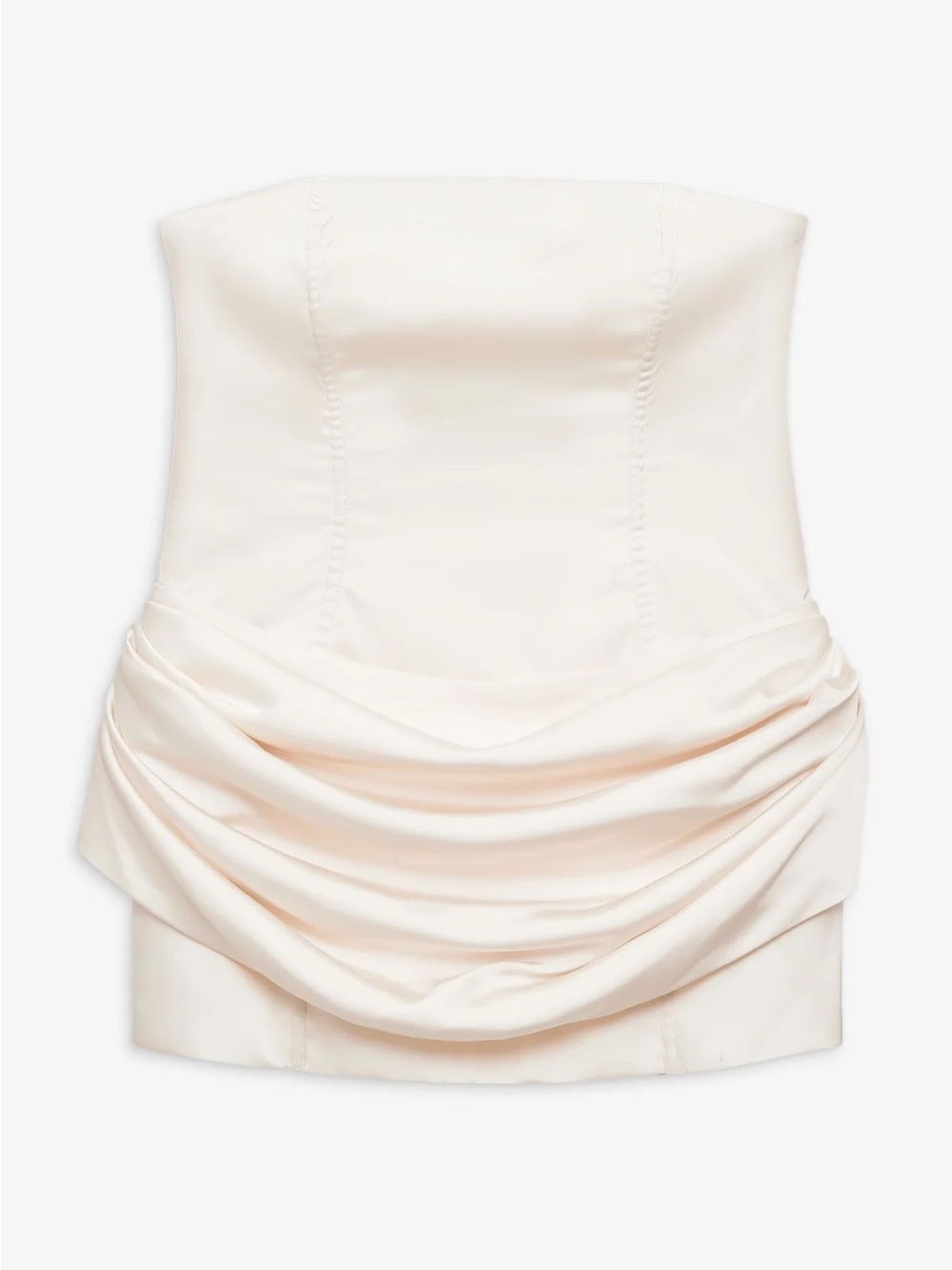 NWT For Love and Lemons Serena Mini Dress in Cream - Picture 7 of 13